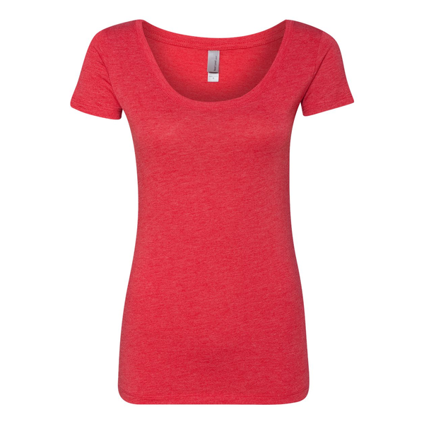Next Level® Tri-Blend Ladies' Scoop Tee