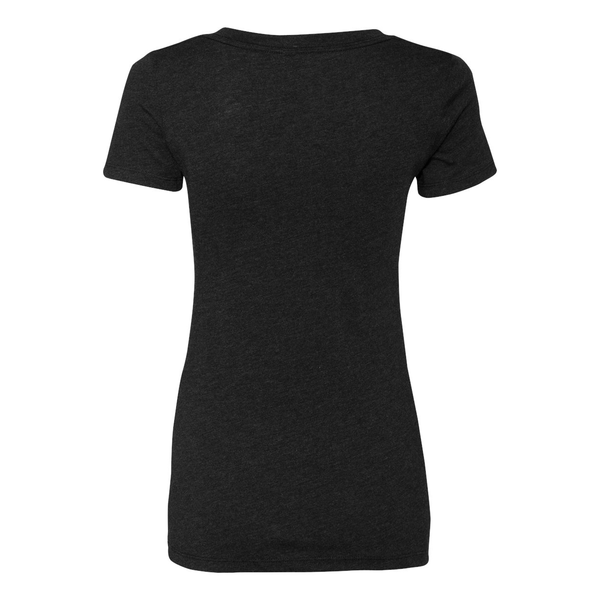 Next Level® Tri-Blend Ladies' Deep V Neck Tee