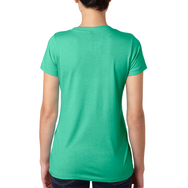 Next Level® Tri-Blend Ladies' Deep V Neck Tee