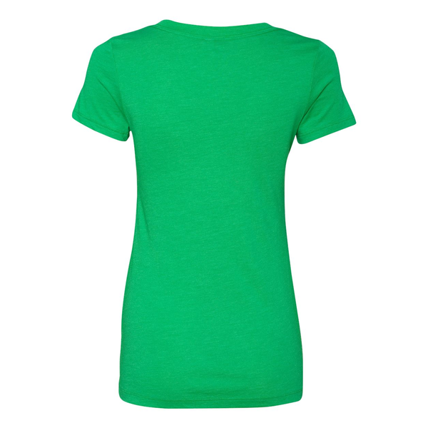 Next Level® Tri-Blend Ladies' Deep V Neck Tee