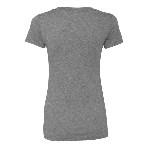 Next Level® Tri-Blend Ladies' Deep V Neck Tee