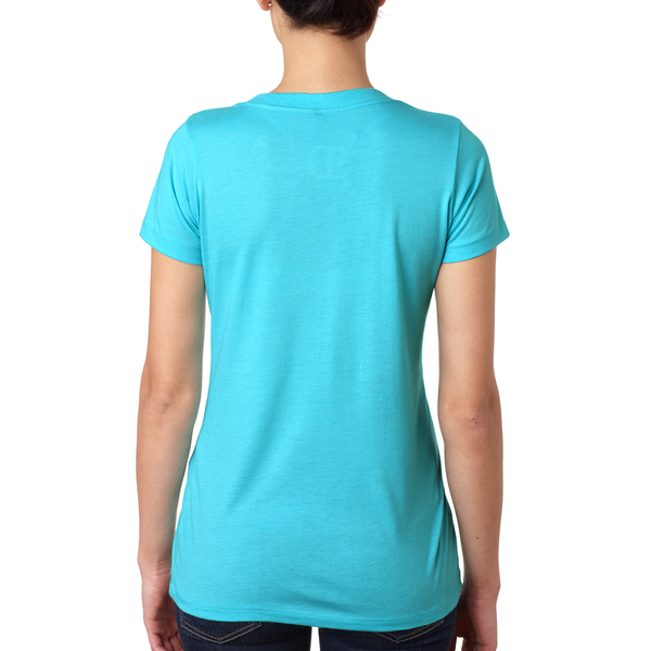 Next Level® Tri-Blend Ladies' Deep V Neck Tee