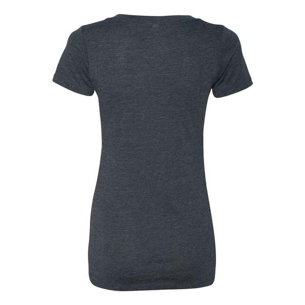 Next Level® Tri-Blend Ladies' Deep V Neck Tee