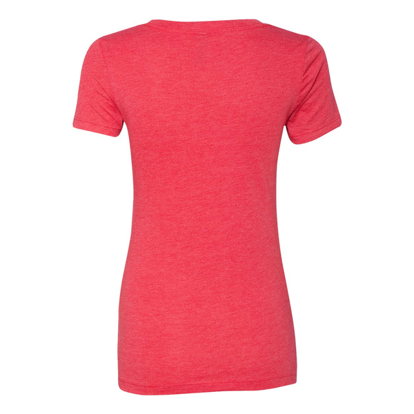 Next Level® Tri-Blend Ladies' Deep V Neck Tee