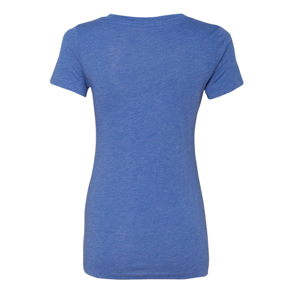 Next Level® Tri-Blend Ladies' Deep V Neck Tee