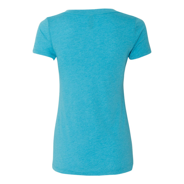 Next Level® Tri-Blend Ladies' Deep V Neck Tee