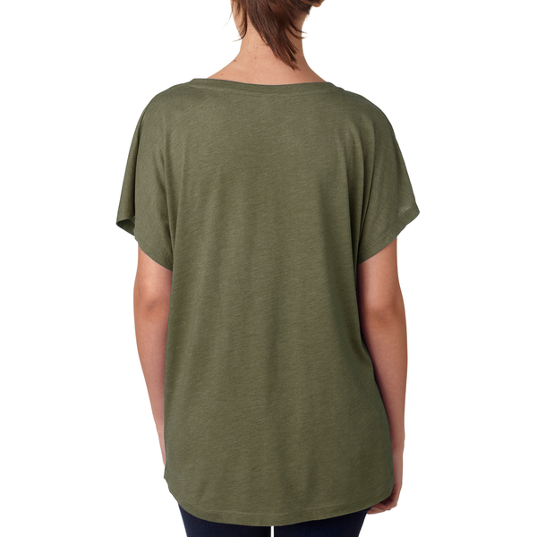 Next Level® Tri-Blend Ladies' Dolman Tee
