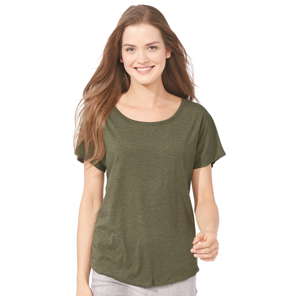 Next Level® Tri-Blend Ladies' Dolman Tee
