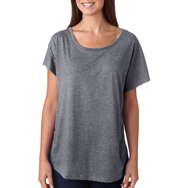 Next Level® Tri-Blend Ladies' Dolman Tee