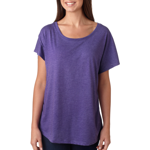 Next Level® Tri-Blend Ladies' Dolman Tee