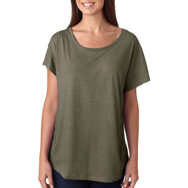 Next Level® Tri-Blend Ladies' Dolman Tee