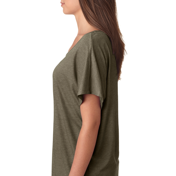 Next Level® Tri-Blend Ladies' Dolman Tee