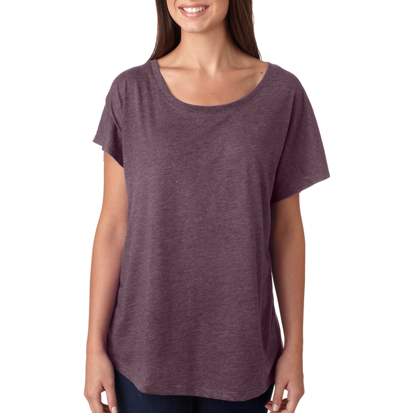 Next Level® Tri-Blend Ladies' Dolman Tee