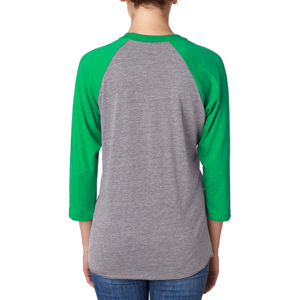 Next Level® Tri-Blend Unisex Baseball 3/4-Sleeve Tee