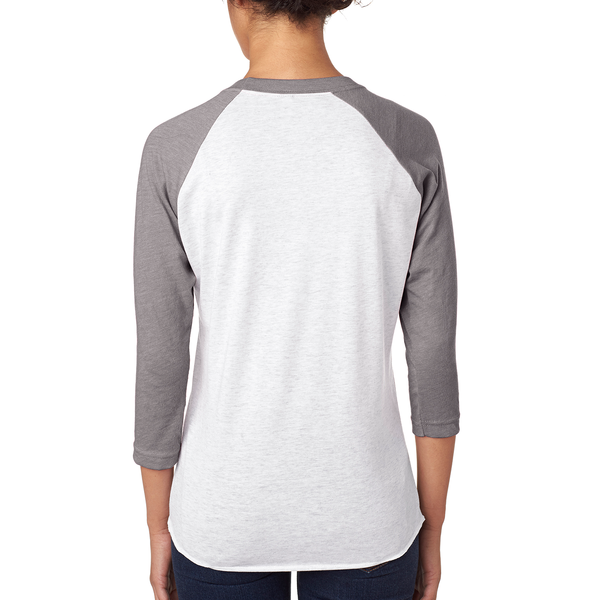 Next Level® Tri-Blend Unisex Baseball 3/4-Sleeve Tee