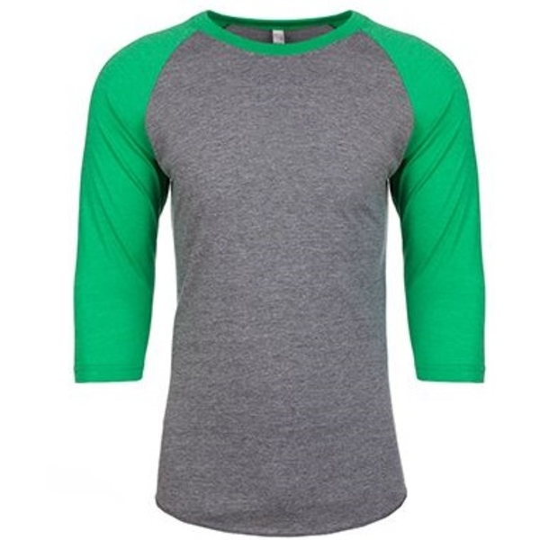 Next Level® Tri-Blend Unisex Baseball 3/4-Sleeve Tee