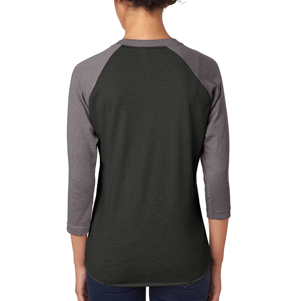 Next Level® Tri-Blend Unisex Baseball 3/4-Sleeve Tee