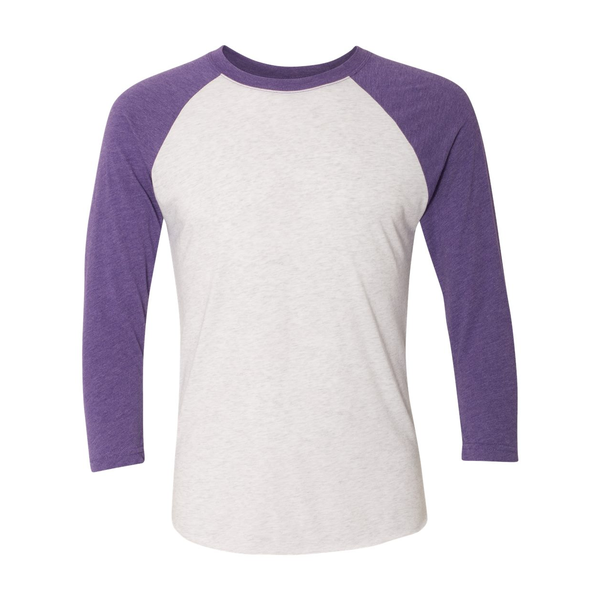 Next Level® Tri-Blend Unisex Baseball 3/4-Sleeve Tee