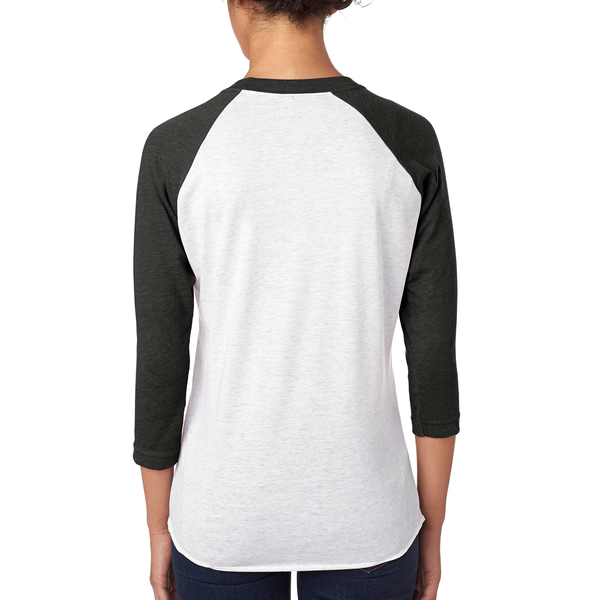 Next Level® Tri-Blend Unisex Baseball 3/4-Sleeve Tee