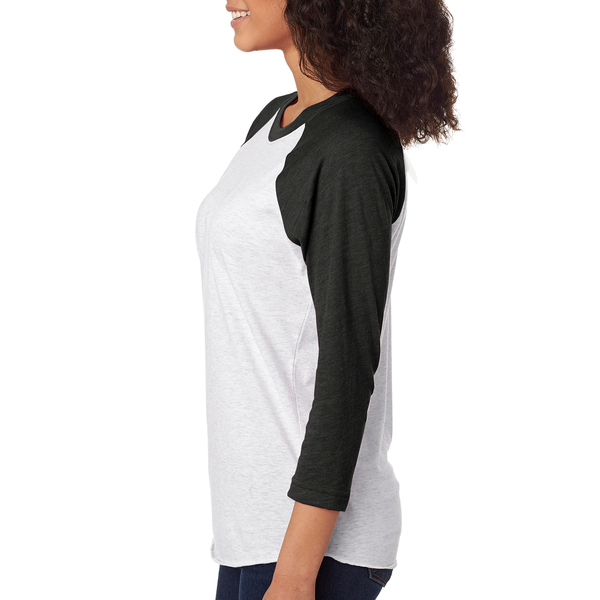 Next Level® Tri-Blend Unisex Baseball 3/4-Sleeve Tee