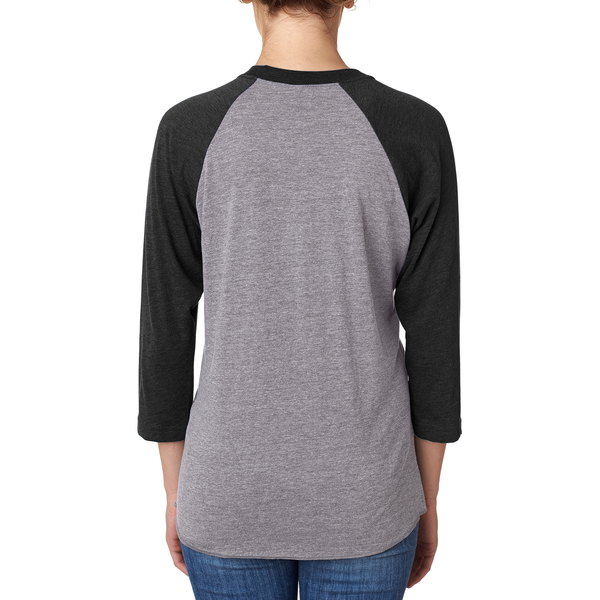 Next Level® Tri-Blend Unisex Baseball 3/4-Sleeve Tee