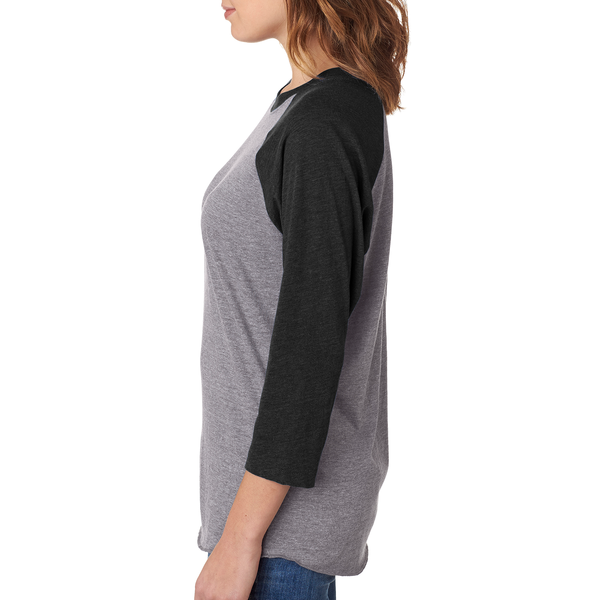 Next Level® Tri-Blend Unisex Baseball 3/4-Sleeve Tee