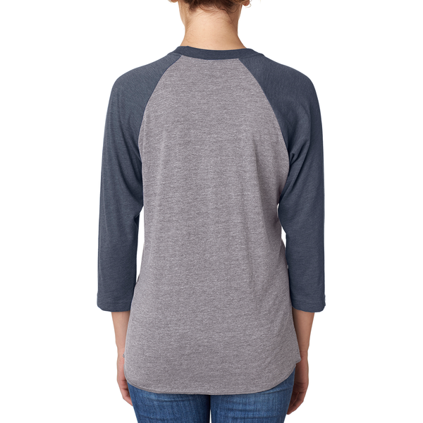 Next Level® Tri-Blend Unisex Baseball 3/4-Sleeve Tee
