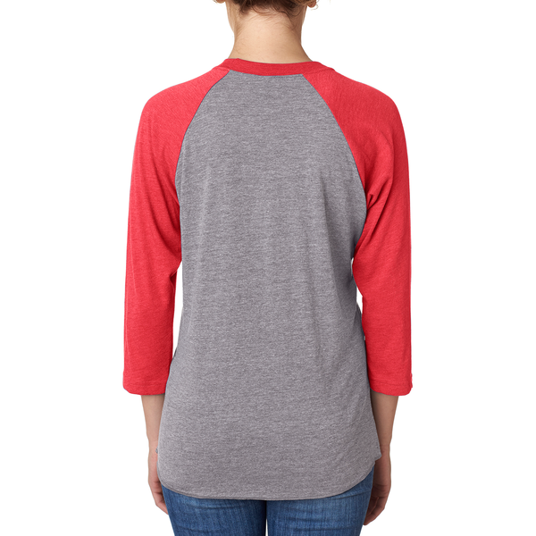 Next Level® Tri-Blend Unisex Baseball 3/4-Sleeve Tee