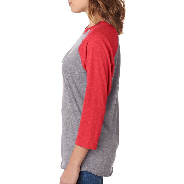 Next Level® Tri-Blend Unisex Baseball 3/4-Sleeve Tee