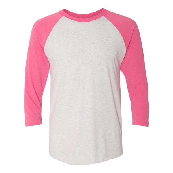 Next Level® Tri-Blend Unisex Baseball 3/4-Sleeve Tee