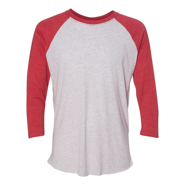 Next Level® Tri-Blend Unisex Baseball 3/4-Sleeve Tee
