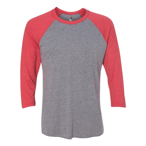 Next Level® Tri-Blend Unisex Baseball 3/4-Sleeve Tee