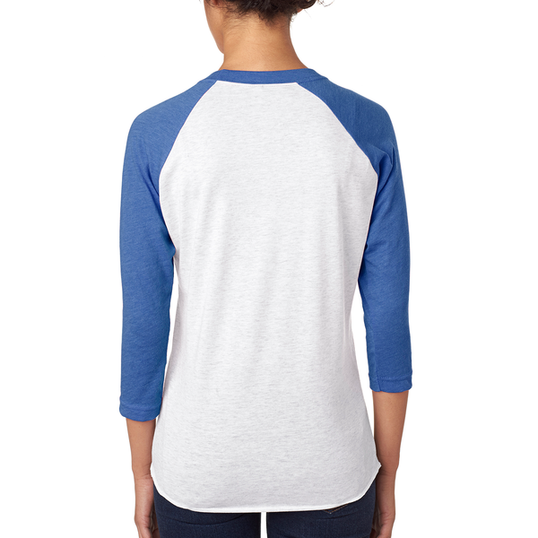 Next Level® Tri-Blend Unisex Baseball 3/4-Sleeve Tee