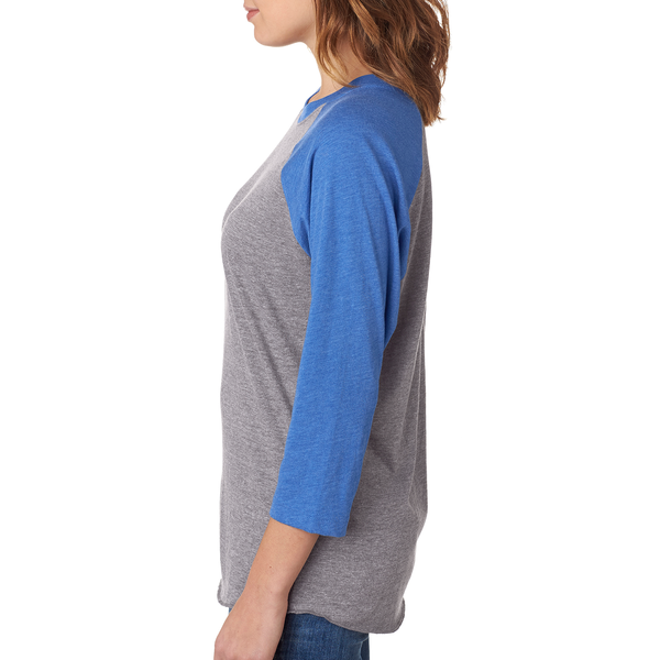 Next Level® Tri-Blend Unisex Baseball 3/4-Sleeve Tee