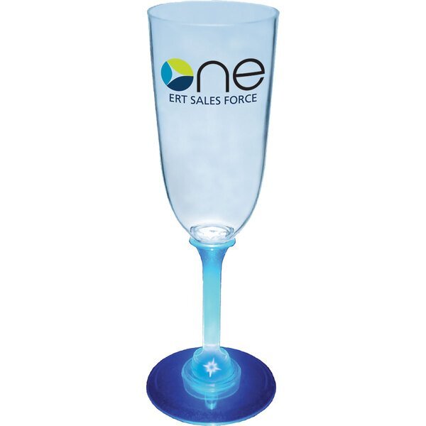 Light Up LED Champagne Glass, 7oz.