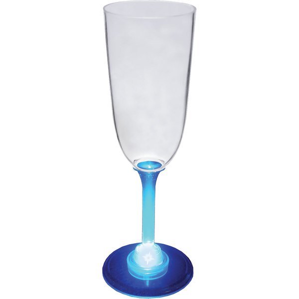 Light Up LED Champagne Glass, 7oz.