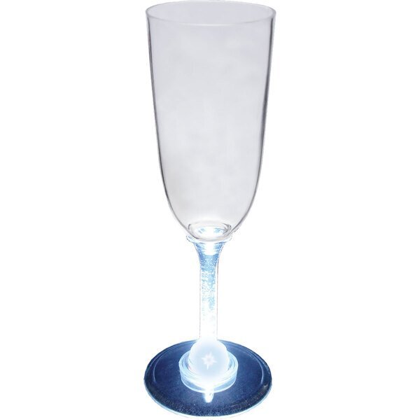 Light Up LED Champagne Glass, 7oz.
