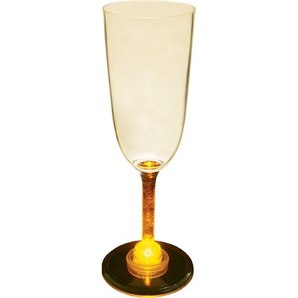 Light Up LED Champagne Glass, 7oz.