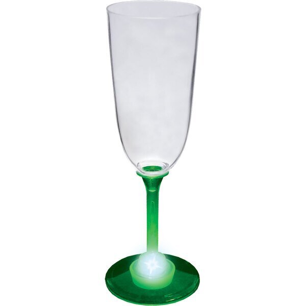 Light Up LED Champagne Glass, 7oz.