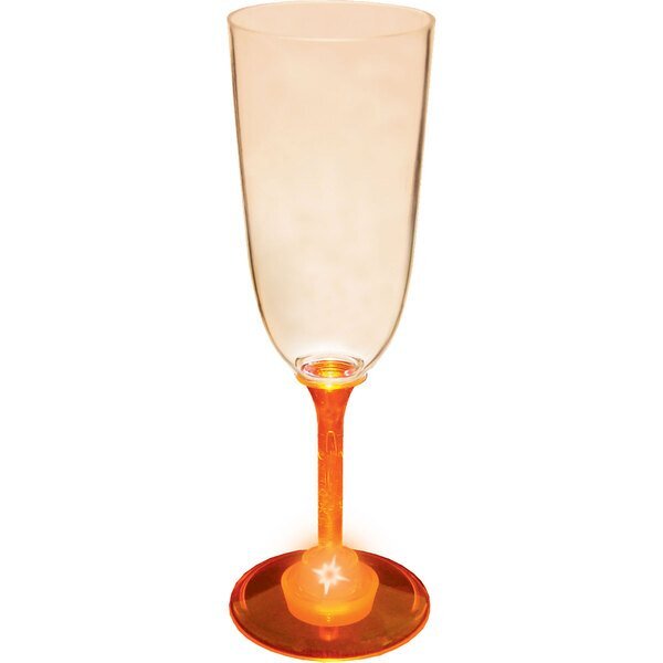 Light Up LED Champagne Glass, 7oz.