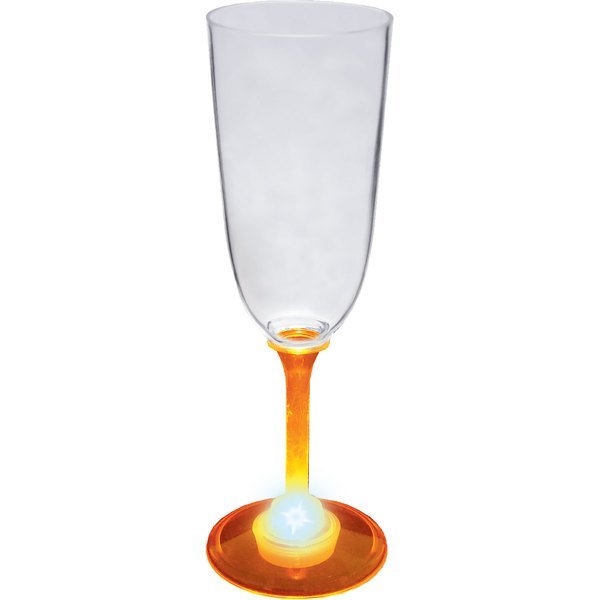 Light Up LED Champagne Glass, 7oz.
