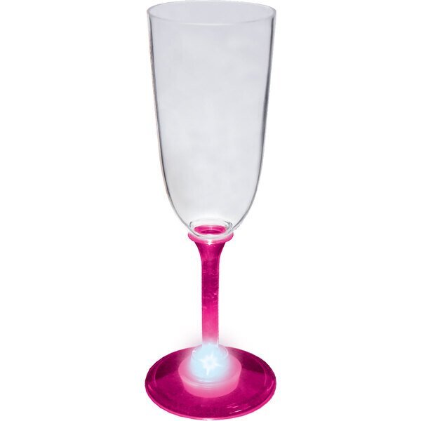 Light Up LED Champagne Glass, 7oz.