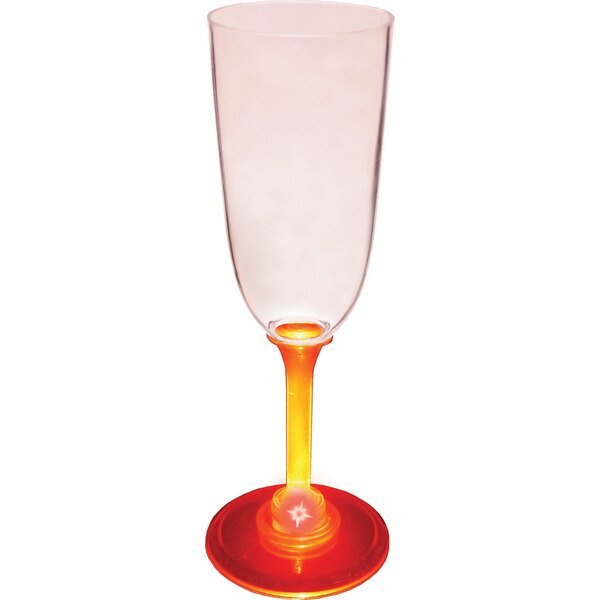 Light Up LED Champagne Glass, 7oz.