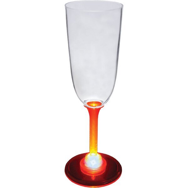 Light Up LED Champagne Glass, 7oz.