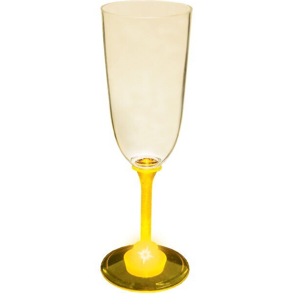 Light Up LED Champagne Glass, 7oz.