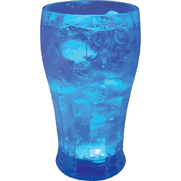 Light Up LED Soda Glass, 12oz.