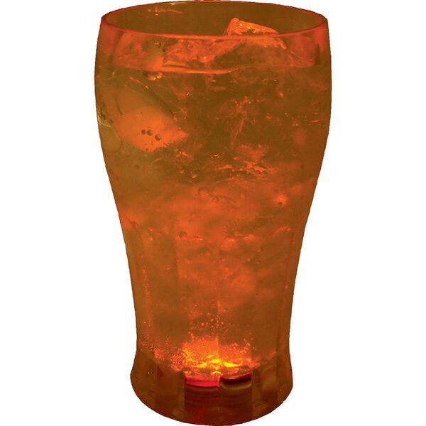 Light Up LED Soda Glass, 12oz.