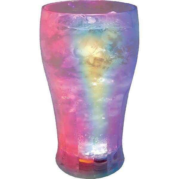 Light Up LED Soda Glass, 12oz.
