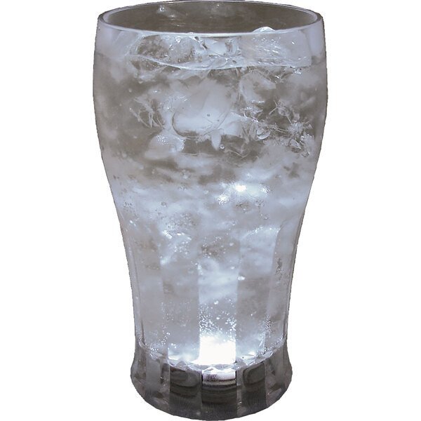 Light Up LED Soda Glass, 12oz.