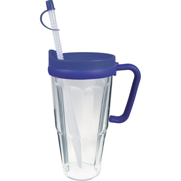 Thermal Travel Mug with Handle, 24oz.